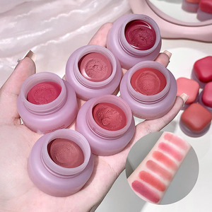 Baume teinté pour les lèvres et les joues en gel semi-transparent, dense, crémeux, à séchage rapide, résistant aux bavures, de qualité supérieure, en promotion - Product Image 2