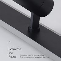 Plafonniers LED modernes pour le salon Plafonnier sur rail créatif Rectangle Plafonnier à longue bande Plafonnier d'intérieur