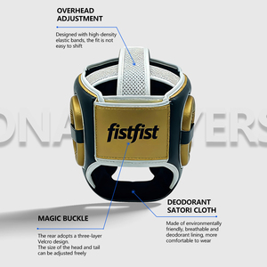 หมวกกันน็อคชกมวยแบบพกพา OEM ODM ปิดมิดชิดสำหรับฝึกซ้อม ซานด้า หน้ากากหนาพิเศษ ป้องกันใบหน้า สำหรับมวยไทย - Product Image 5