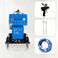 Machine de pulvérisation de mousse de polyuréthane haute pression portable, équipement automatique de mousseur PU pour l'isolation des toits, des murs et des entrepôts