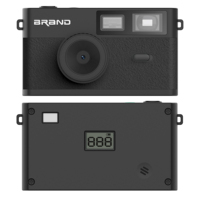 Kamera Digital Retro Tanpa Layar Hemat Biaya dengan Flash Terintegrasi 8MP, Fokus Tetap, Kualitas Gambar Retro