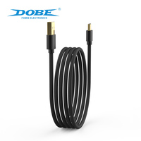 Câble de charge rapide universel DOBE, longueur 3 m, USB vers Type-C, câble de charge et de données tressé pour Switch, PS5, Xbox, accessoires de jeu