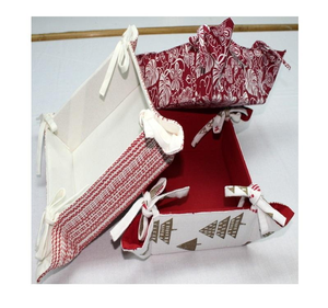 Paniers de rangement écologiques 100% coton, tissu toile durable, paniers organisateurs multi-usages pour jouets, vêtements, linge - Product Image 5