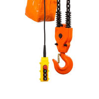 Palans électriques à chaîne OKODA neufs, 5T, double rail, protection IP55, multi-tension, moteur 3kW, 2,8m/min, acier moulé, garantie 1 an, usage domestique