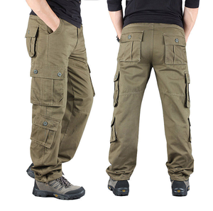 Pantalon cargo pour <span class=keywords><strong>homme</strong></span>, durable, coupe droite, avec plusieurs poches <span class=keywords><strong>de</strong></span> rangement et fermeture éclair, pour la randonnée, le <span class=keywords><strong>travail</strong></span> et les activités <span class=keywords><strong>de</strong></span> plein air - Product Image 1