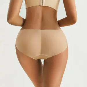 臀部增强加厚内裤高腰修身大臀部内裤乳房形态