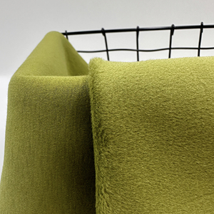 350Gsm poids lourd coton polaire tissu <span class=keywords><strong>pas</strong></span> <span class=keywords><strong>cher</strong></span> prix 60% polyester 35% coton 5% Spandex tissu extensible à capuche plaine 350 Gsm polaire - Product Image 2