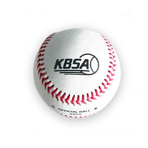 9 inch 5 oz hoge kwaliteit professionele koeienhuid lederen honkbal bal voor game of training