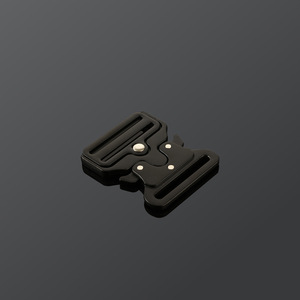 Hebilla de Liberación Lateral de Aleación de 50 mm, Negra, Resistente, para Bolsas, Ropa, Accesorios para Correas de Mascotas - Product Image 2