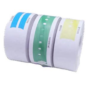 Bracelets thermiques médicaux 10006995-2K Z-Band Cartouche de bracelet ultra souple pour imprimantes ZEBRA <span class=keywords><strong>ZD510</strong></span> et <span class=keywords><strong>HC</strong></span> 100 - Product Image 1