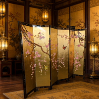 Paravent artisanal oriental traditionnel pour la décoration intérieure de hôtels et villas de luxe