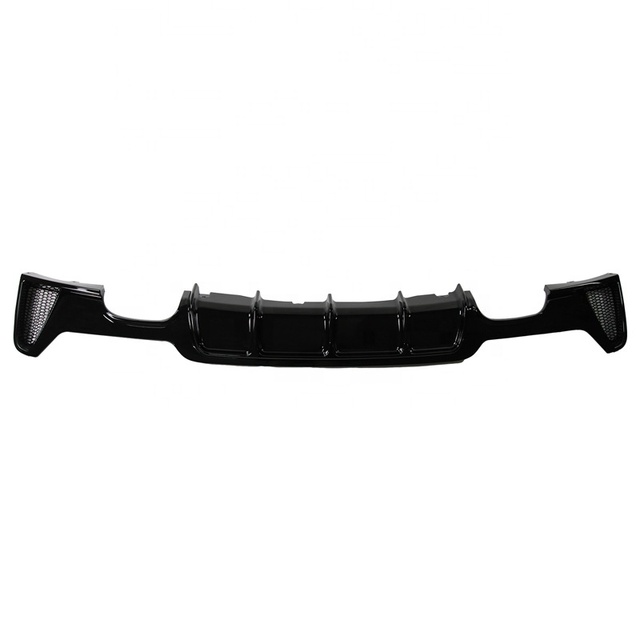 M-Performance Rear Diffuser Gloss Black for Bmw 4 Series F32 F36