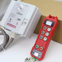 Transmisor y Receptor de Control Remoto Inalámbrico para Grúa Industrial de Doble Velocidad, Resistente al Agua IP67