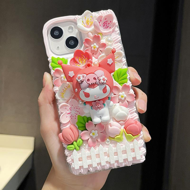 Hot Sale Diy Mobile Phone case Cream Glue Material Bag Handmade Cream Glue Bag Phone case Phone Wholesale