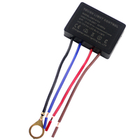 Module de contrôle tactile pour lampe à miroir 110V-220V, variateur de lumière LED, capteur tactile pour ampoules LED et incandescentes