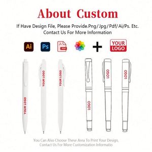 Customizable Ballpoint <b>Pens</b> <b>Color</b> Print Logo Personalized Advertising Ball Point <b>Pen</b> With Custom Logo - Product Image 2
