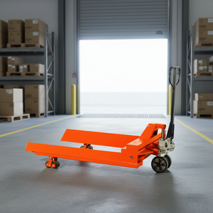 Chariot à palettes hydraulique robuste, équipement de manutention pour entrepôt, usine, chargement, déchargement, usage industriel - Product Image 2