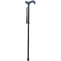 Bastón de Fibra de Carbono, Bastón de Lujo con Altura Ajustable para Personas Mayores y Adultos con Correa de Nailon, KMINA K10022
