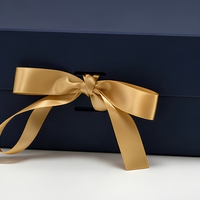 Boîte cadeau magnétique marine, boîte à rabat en papier, emballage personnalisé pour parfum, souvenir de fête d'anniversaire