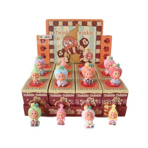 ตุ๊กตาเรซิ่น Twinkle Twinkle Blind Box ของสะสมสำหรับเด็ก ของตกแต่งโต๊ะทำงาน ชุด 12 ชิ้น - Product Image 4