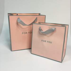 Bolsa de Papel Kraft Impresa Personalizada, Bolsa de Compras Reciclable con Asa para Comercio Minorista - Product Image 3