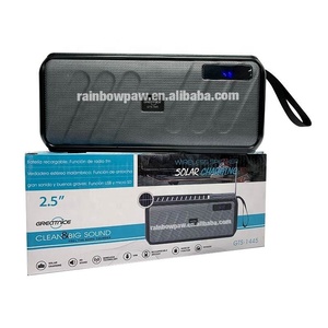 ลำโพงบลูทูธพกพา Gts-1445 ชาร์จพลังงานแสงอาทิตย์ รองรับ TWS วิทยุ FM ช่องใส่การ์ด TF ช่องเสียบ USB เล่น<span class=keywords><strong>เพลง</strong></span> <span class=keywords><strong>MP3</strong></span> พร้อ<span class=keywords><strong>ม</strong></span>เสาอากาศวิทยุ - Product Image 2