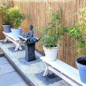 Mạnh mẽ tre 180x300 cm sự riêng tư hàng rào calama thêm cứng ban công Divider trong nhà vườn Patio trang trí thanh lịch - Product Image 6