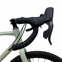Vélo de gravier 700C 14 vitesses avec freins à disque, cadre en alliage d'aluminium léger, idéal pour les trajets quotidiens, l'aventure, les sentiers, la ville et la conduite urbaine