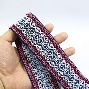 Bande élastique rayée personnalisée de bonne qualité, ruban en nylon doux, ruban en polyester, ruban imprimé en coton, sangle de sac - Product Image 6