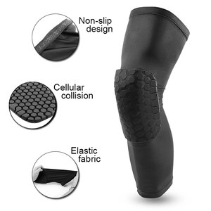 Rodilleras al por mayor para baloncesto y voleibol, soporte elástico para articulaciones, protector de rótula con espuma - Product Image 6