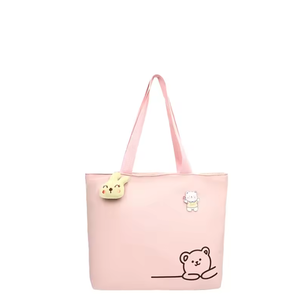 Sac fourre-tout de loisirs, sac créatif multicolore fait main de grande capacité, sac quotidien en toile durable, mini sac de shopping en toile pour femme - Product Image 6
