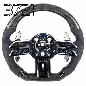 Piezas automotrices: Palancas de cambio de fibra de carbono para volante de Mercedes Benz C300 C200 C180 C260 C43 C63 C Amg Sl Glc S-Class - Product Image 1