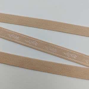 Bande élastique antidérapante écologique en nylon tissé rose pour soutien-gorge, sangle de yoga extensible la plus vendue - Product Image 5