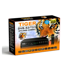Receptor de TV Satelital Digital TIGER NUEVO Full HD 1080P DVB-S2, Decodificador Compatible con USB WiFi HD - Product Image 3