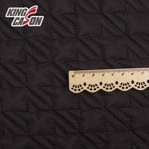 KINGCASON nouveau design 100% polyester fabricant compétitif couleur personnalisée <span class=keywords><strong>tissu</strong></span> <span class=keywords><strong>matelassé</strong></span> en coton de haute qualité <span class=keywords><strong>pour</strong></span> <span class=keywords><strong>veste</strong></span> - Product Image 2