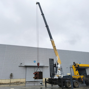Grúa de Brazo Recto SqS250A-4 para Camiones, Capacidad de Elevación de 10T, Momento de Carga de 25Tm, Grúa de Servicio Pesado para Construcción y Logística - Product Image 2