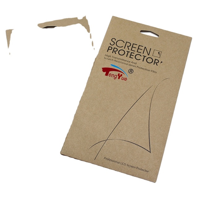 White Cardboard Paper Box Screen Protector Packaging Envelope