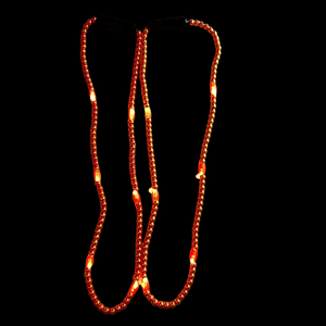 Collar de cuentas LED de Mardi Gras, collares que brillan en la oscuridad intermitentes de tamaño personalizado para fiestas y eventos de Carnaval de Navidad - Product Image 3