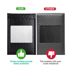 Tái Chế Matte Tùy Chỉnh Bưu Chính Đóng Gói Phong Bì Bong Bóng Gửi Thư <span class=keywords><strong>Poly</strong></span> Mailer Vận Chuyển Túi - Product Image 2