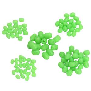 WEIHE 1000 accessori per esche da pesca con perline di plastica morbida cilindrica pz/borsa - Product Image 1