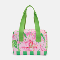 Sac isotherme réutilisable personnalisé à motif Hawaïen, mini, imperméable et écologique pour pique-nique, boîte à lunch, glacière de camping – Vente en gros