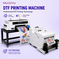 Nouvelle machine d'impression DTF A3 30 cm à tête unique XP600, encre CMYK et blanche, imprimante automatique de transfert direct sur film avec secoueur de poudre et sécheur