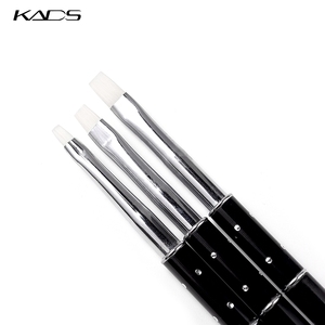 KADS Acrylic Handle Nylon <b>Nail</b> Brush <b>Nail</b> Art Dotting Pen <b>Nail</b> Dust Cleaning Rhinestone Dotting Pen Professional Manicure <b>Tools</b> - Product Image 3