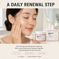 Crème Visage Rénovatrice PDRN à Marque Blanche OEM, ADN de Saumon, Hydratant Facial Raffermissant à Absorption Rapide, Peptides de Collagène, Soin de la Peau
