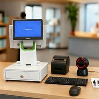 LIVERDOL Fournisseur en gros de terminaux de point de vente à écran tactile, caisse enregistreuse, système d'exploitation Windows/Android, 4 Go/8 Go de RAM, 64 Go/128 Go/256 Go de SSD