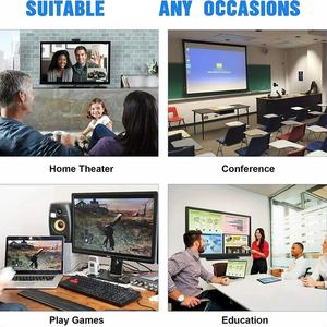 4K 60Hz Type C Mâle vers MPD1.4 Femelle Adaptateur Flash Data Audio Transfer Extension Connecteur pour <span class=keywords><strong>TV</strong></span> Ordinateur Portable Sortie Vidéo Type DC - Product Image 5