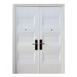 Porte in Lamiera Doppia Ampiamente Utilizzate in Indonesia, <span class=keywords><strong>Porta</strong></span> in Acciaio Zincato, Grande Cancello Principale, <span class=keywords><strong>Porta</strong></span> <span class=keywords><strong>d</strong></span>'Ingresso Moderna e Sicura - Product Image 2