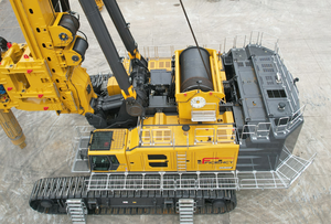 Pile driver robuste XR460F, moteur 447 kW, <span class=keywords><strong>poids</strong></span> 142 t, pompe à vitesse variable 6-25 tr/min, moteur haute efficacité pour fondations profondes - Product Image 5