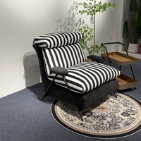 Fauteuil inclinable en tissu réglable, plusieurs couleurs au choix, canapé paresseux pour salon, fauteuil d'appoint