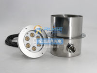 Lumière LED pour piscine sous-marine, 6x3W, AC/DC12V, acier inoxydable 316L, projecteur étanche IP68 pour piscine extérieure, éclairage extérieur